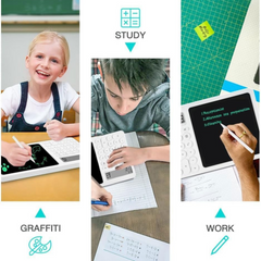 Calculator Notepad with 8 Inch LCD Writing Tablet